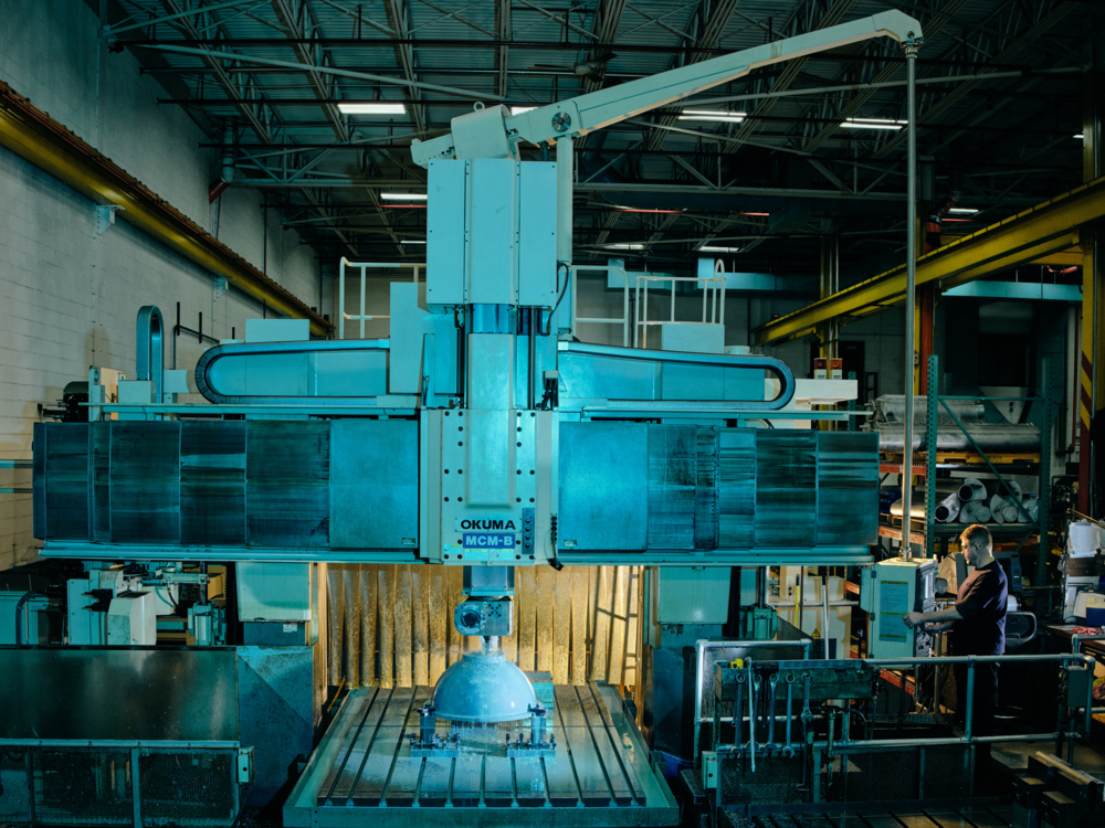 Okuma MCM-B Mill at QuadMetalworks